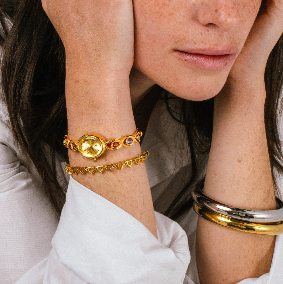 Isaline pearl watch