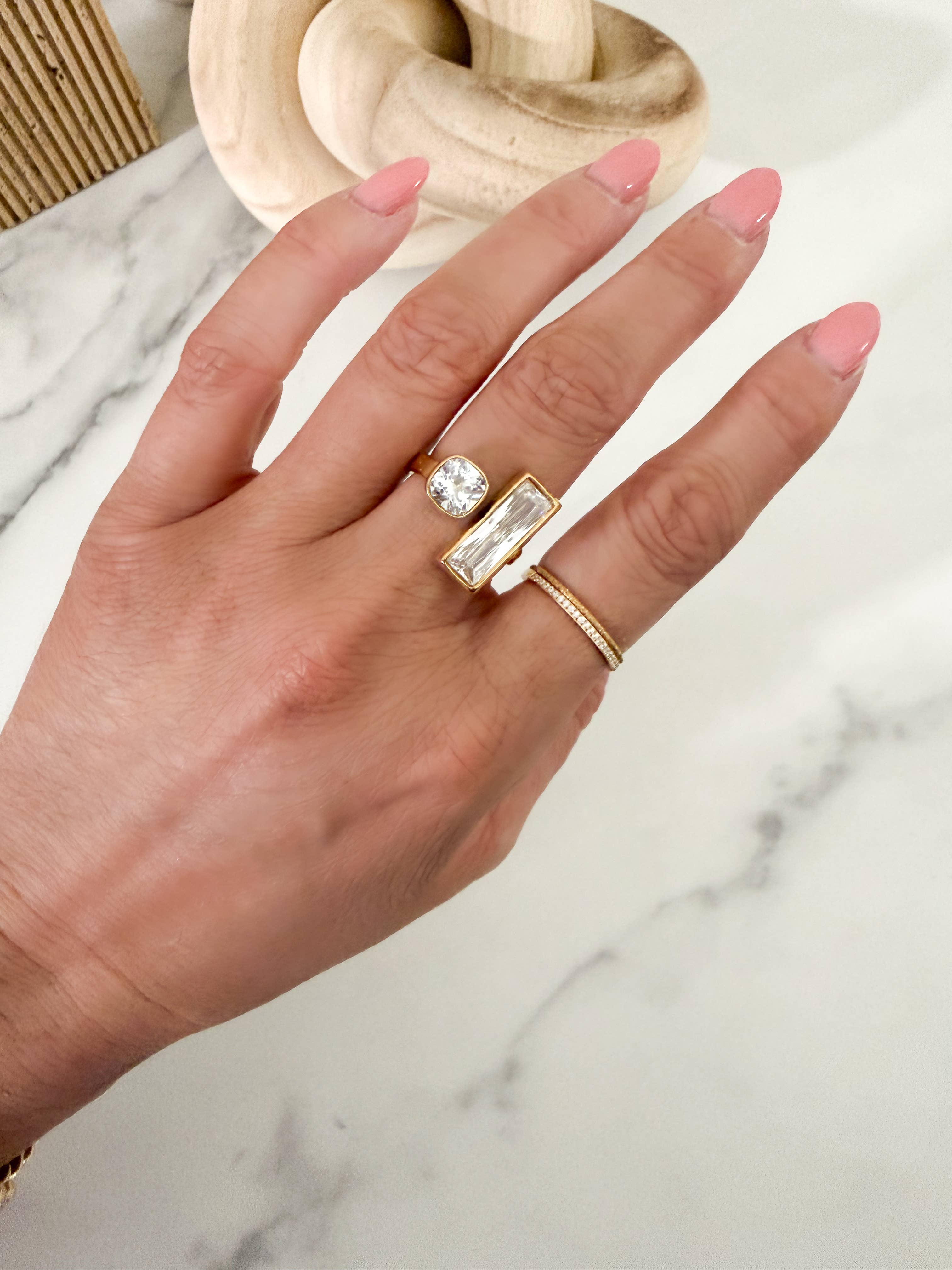 Stacking ring for Smart Ring or Wear Solo Waterproof