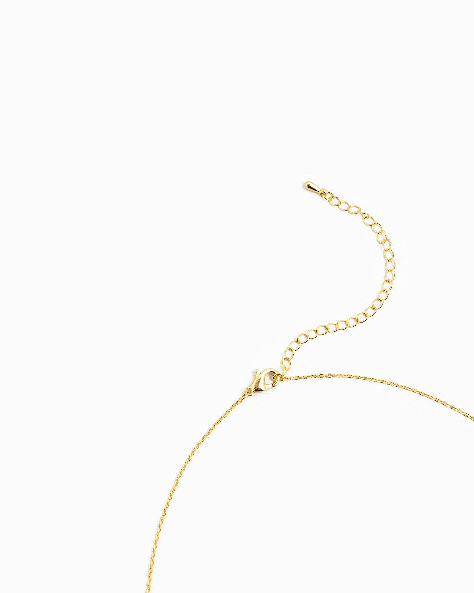 Dainty Moon Star Y-Drop Necklace