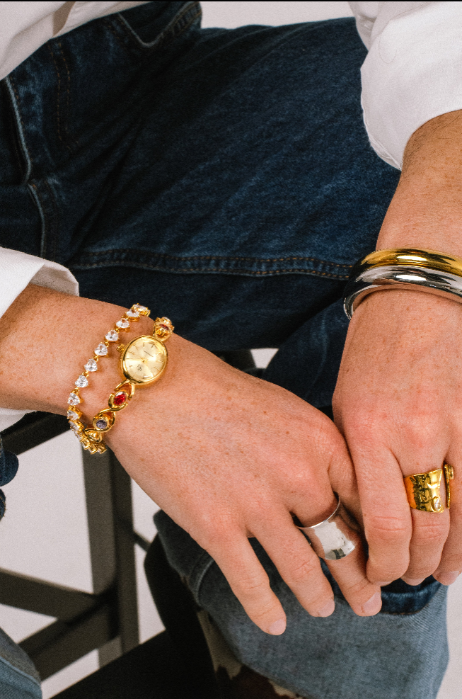 Isaline pearl watch