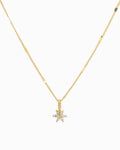 Starburst Crystal Flower Necklace