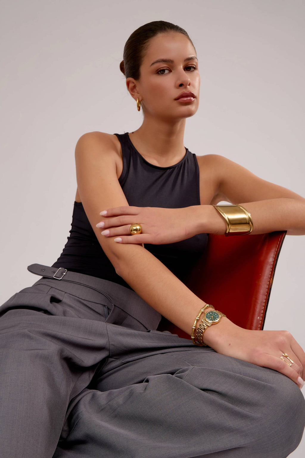 Colette Watch | Gold-Green