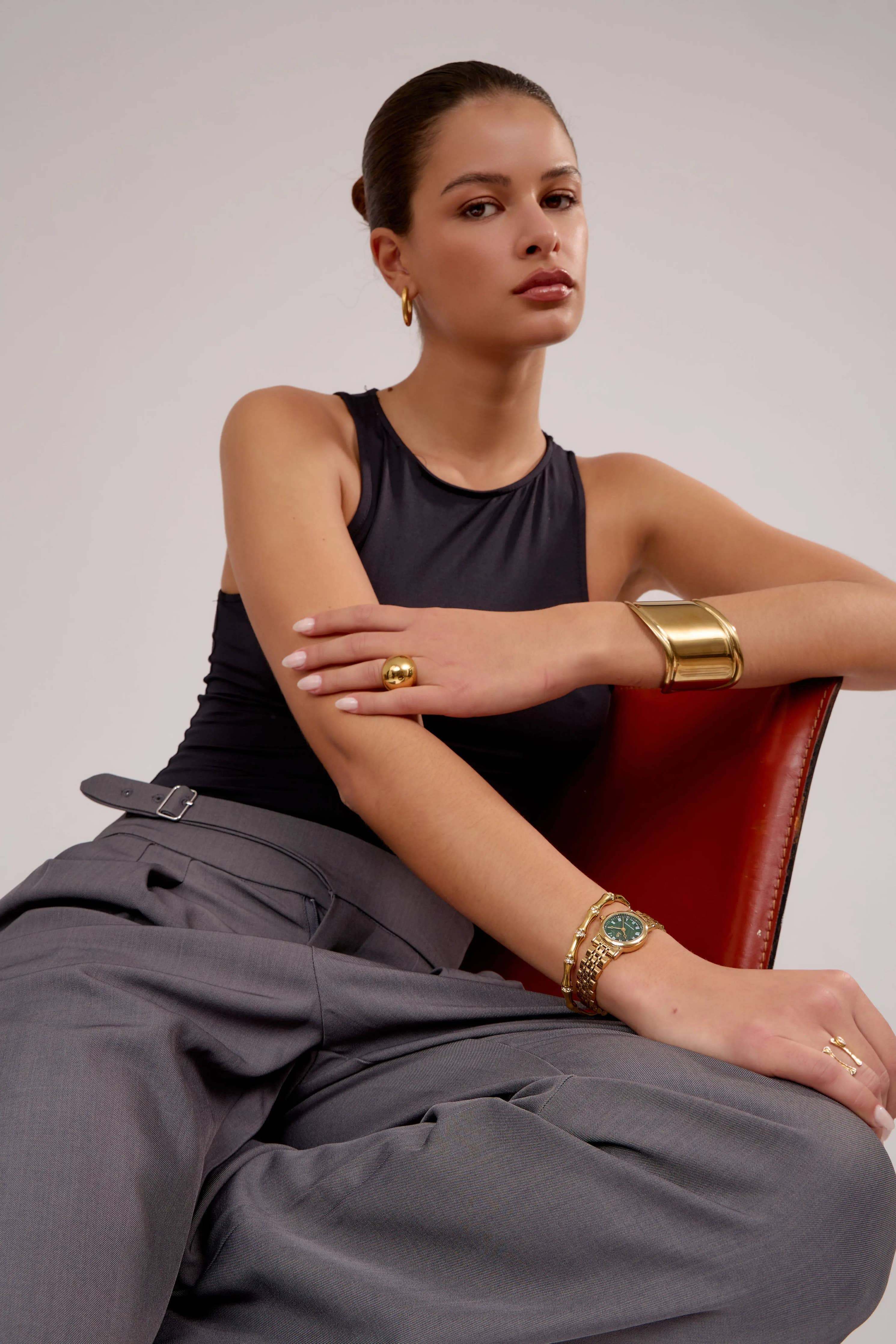 Colette Watch | Gold-Green