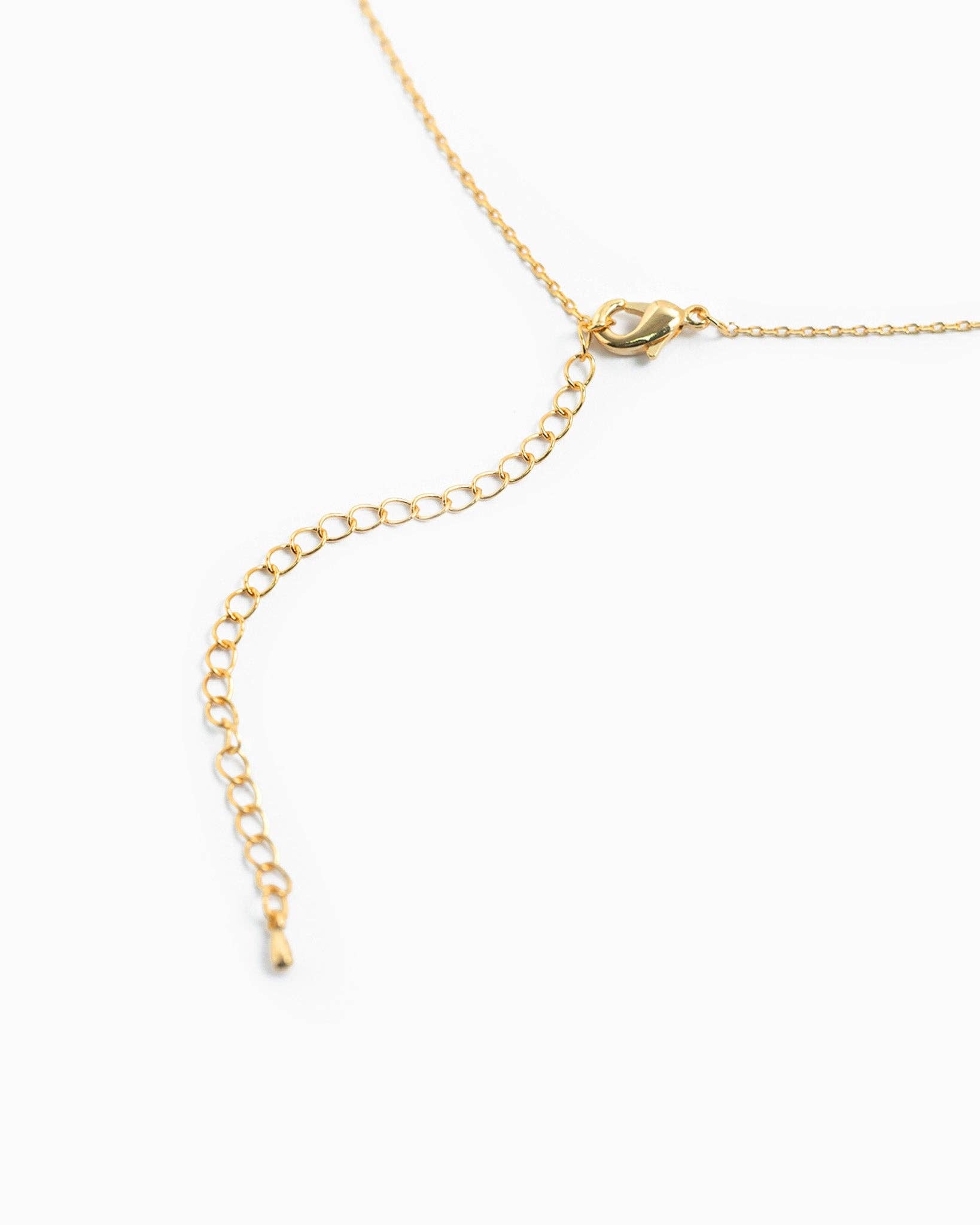 Round Pearl Crystal Flower Necklace